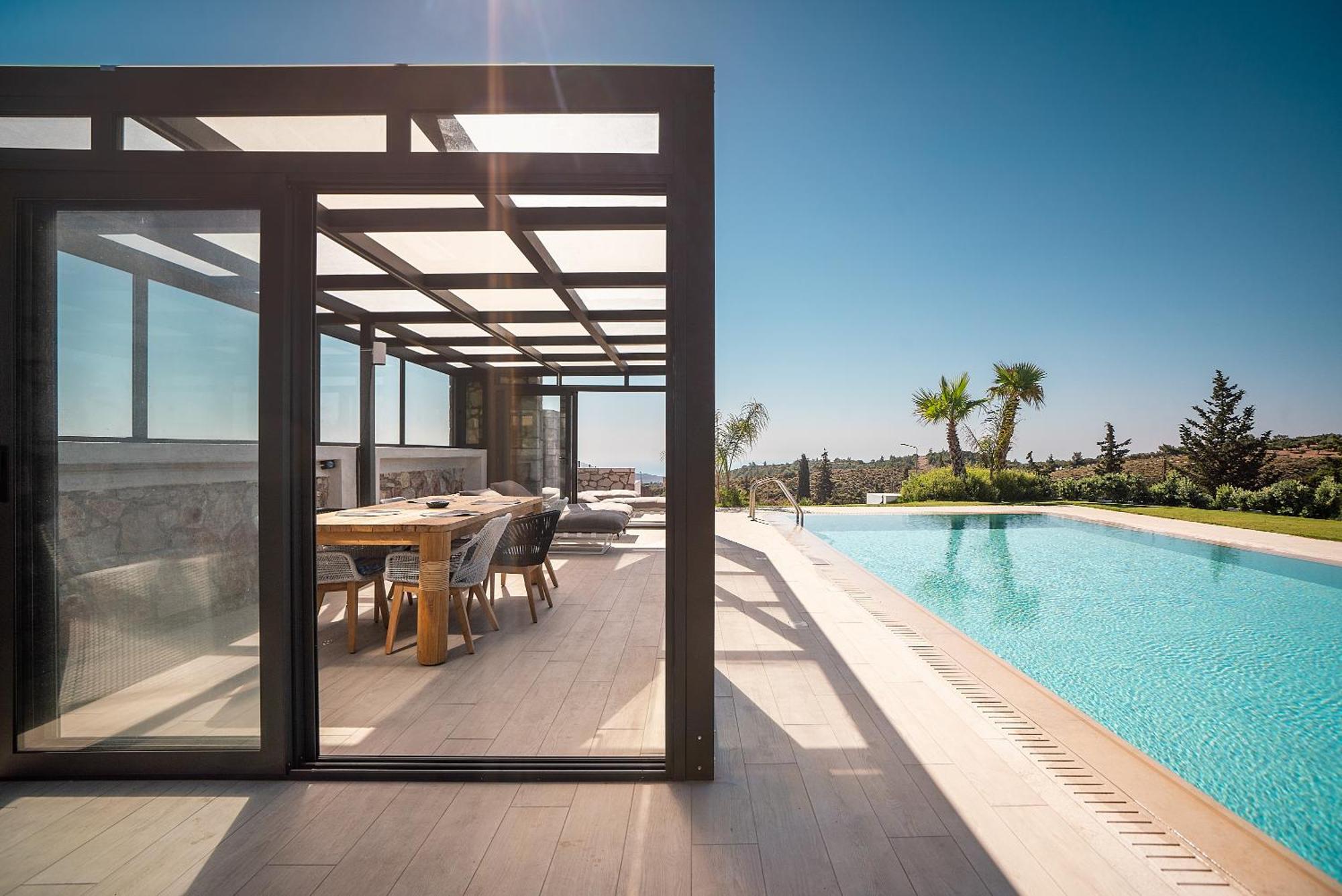 Sky Hills Villa Psinthos Eksteriør bilde