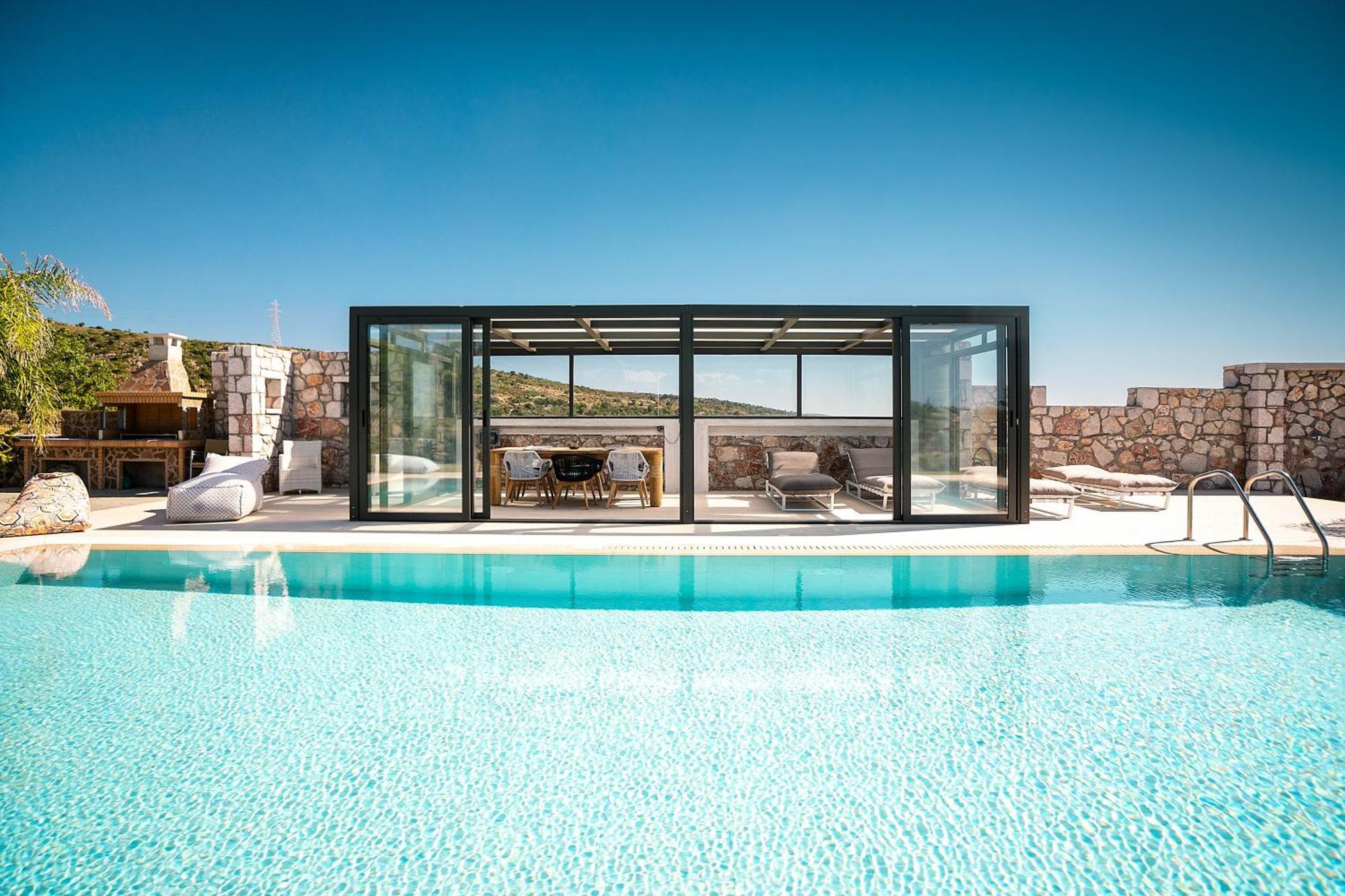 Sky Hills Villa Psinthos Eksteriør bilde