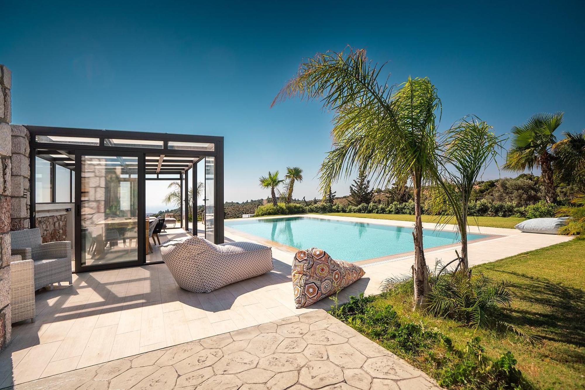 Sky Hills Villa Psinthos Eksteriør bilde