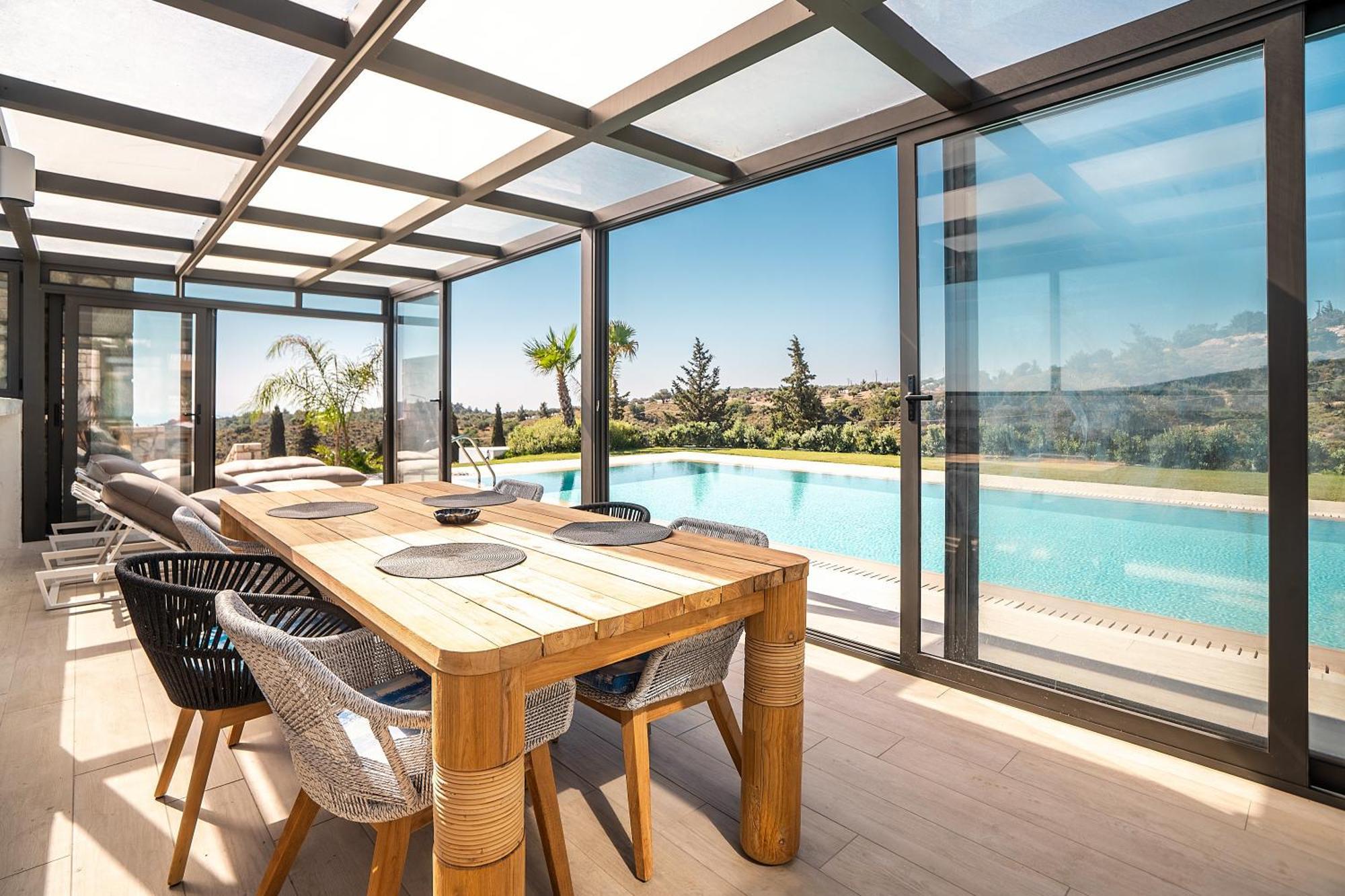 Sky Hills Villa Psinthos Eksteriør bilde